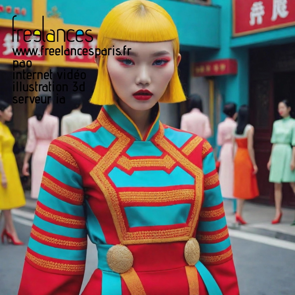 Pao mise en page internet vidéo illustration 3d serveur IA générative AI freelance paris studio de création magazines lhio6180